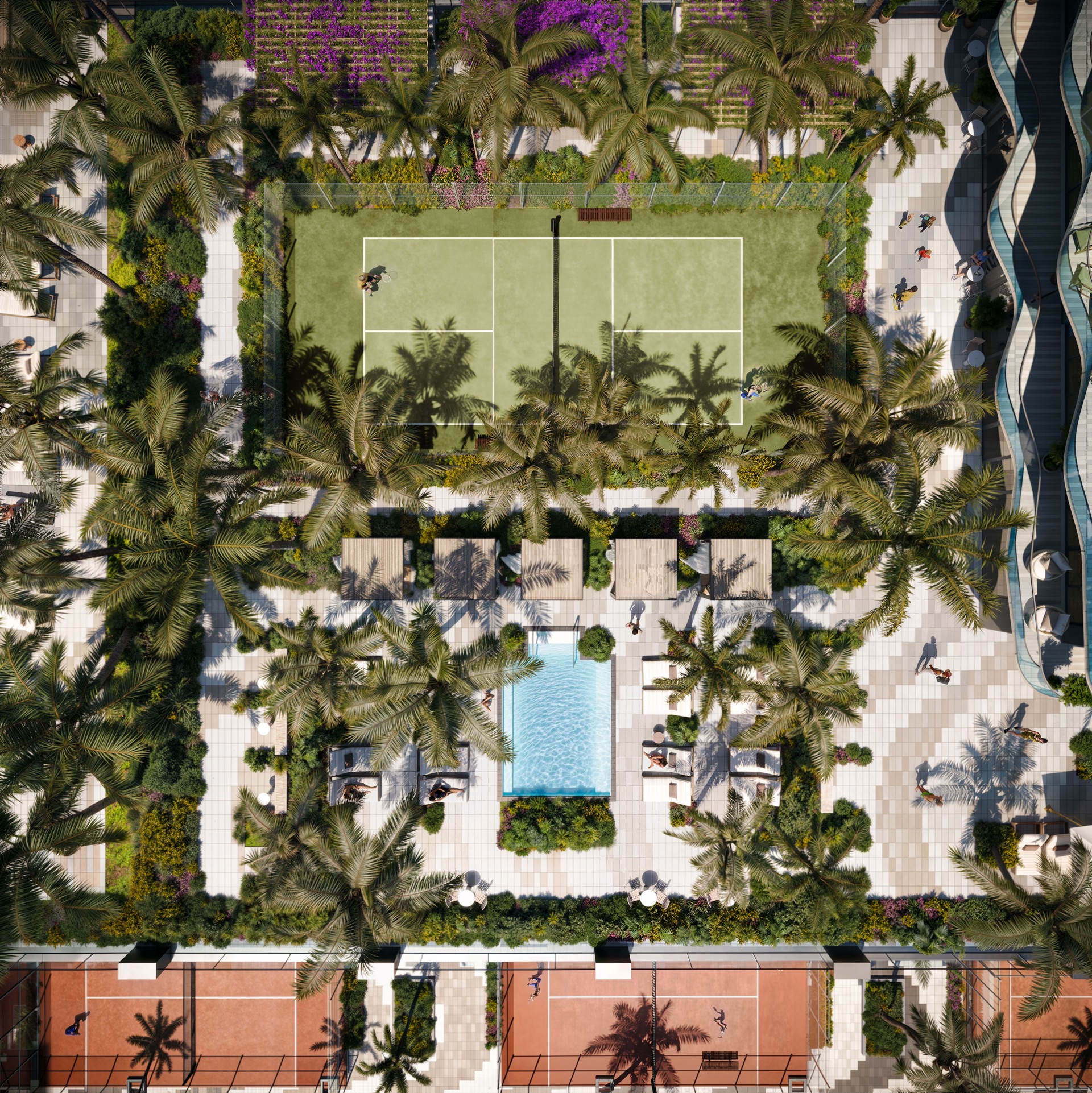 Midtown Park Pool & Amenities