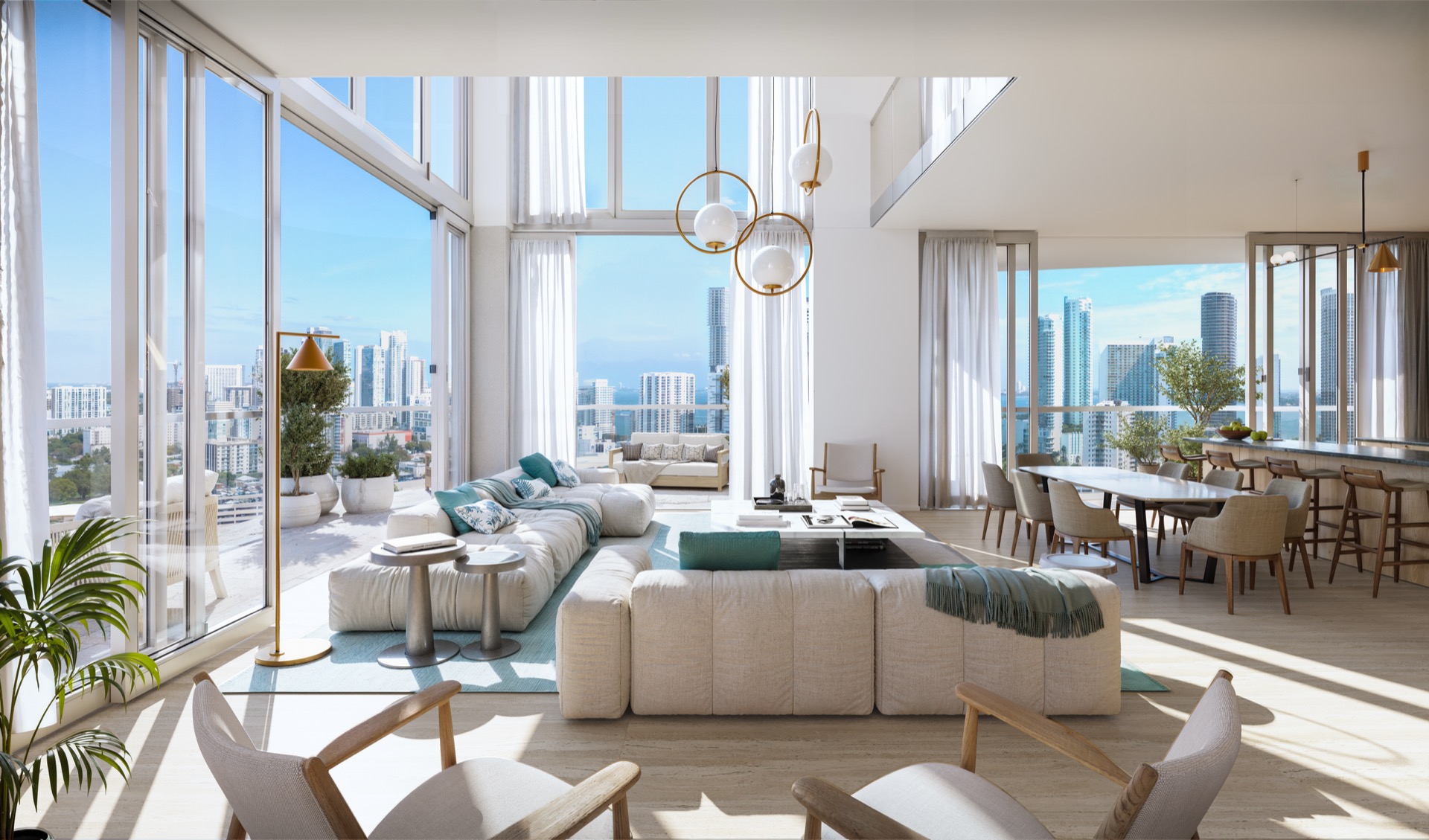 Midtown Park Penthouse with City Views